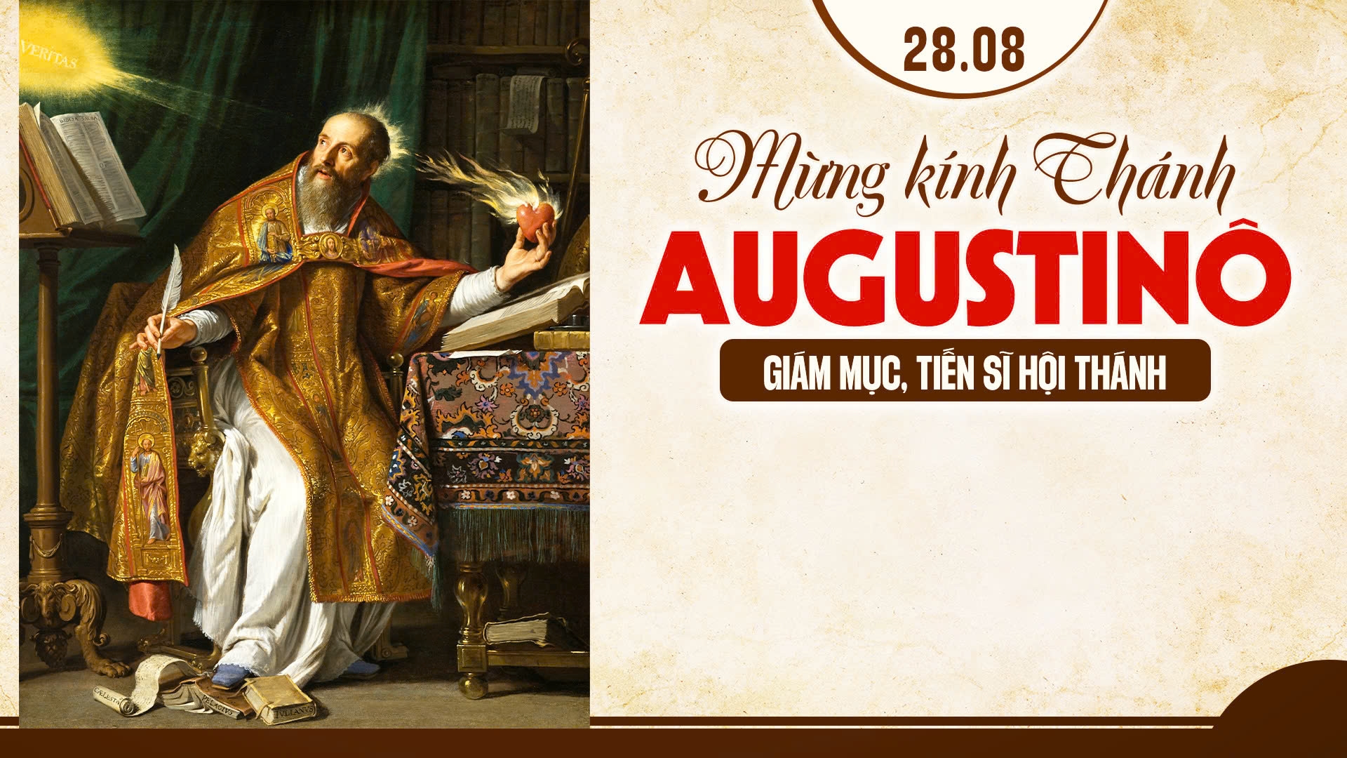 Suy Niệm Lời Chúa | Thứ Sáu Sau Chúa Nhật Tuần XXI Mùa Thường niên - THÁNH AUGUSTINO, GIÁM MỤC, TIẾN SĨ HỘI THÁNH. Lễ nhớ | Mt 25,1-13 | Phút Cầu Nguyện